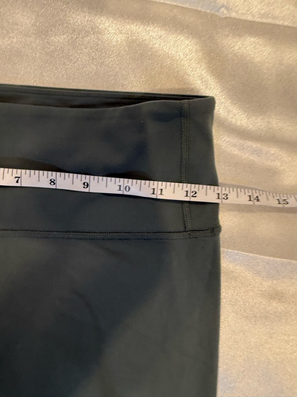 Athleta Olive Green High-Waist Performance Leggings - Picture 3 of 7